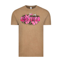Vintage Coffee I' m survivor Breast Cancer Vintage Tee - FaDigitalArtStudio