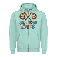 Seafoam calm your mitts Zipper Hoodie - AdoDesignShop