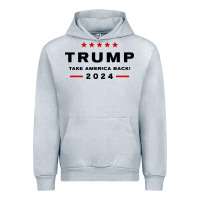 Heather Grey donald trump 2024 take america back Urban Hoodie - baoMotion