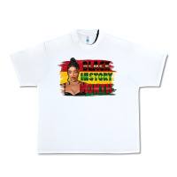 White black history month black girl Urban Heavy Tee - FaDigitalArtStudio
