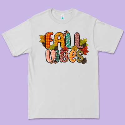Fall Vibes Premium Tee Designed By Cowgirlartshop