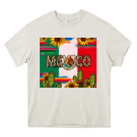 Cream Mexico Heavy Core Tee - RanaPortraitStore