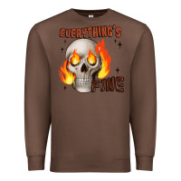 Chestnut everythings fine Premium Sweatshirt - JahusDesignShop
