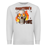 Dove Grey everythings fine Premium Sweatshirt - JahusDesignShop
