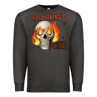 Smoke everythings fine Premium Sweatshirt - JahusDesignShop