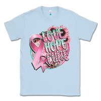 Dusty Blue love hope cure Classic Tee - CowGirlArtShop