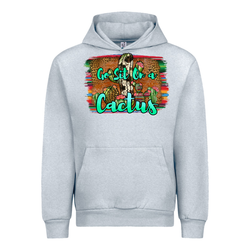 Go Sit On A Cactus Urban Hoodie by JahusDesignShop | Teevron