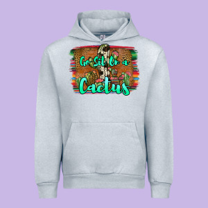 Go Sit On A Cactus Urban Hoodie Designed By Jahusdesignshop