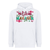 White meltdown manager Heavyweight Hoodie - JahusDesignShop