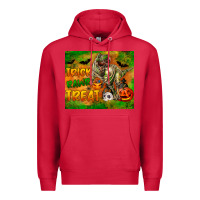 Cardinal Trick Rawr Treat Premium Hoodie - LillyAllenDesigns