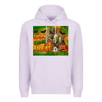 Lilac Trick Rawr Treat Premium Hoodie - LillyAllenDesigns