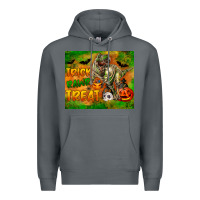 Rock Trick Rawr Treat Premium Hoodie - LillyAllenDesigns