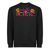 Black perfectly imperfect Heavyweight Sweatshirt - AdoDesignShop