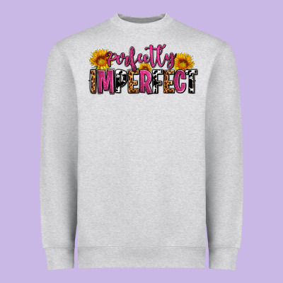 Perfectly Imperfect Heavyweight Sweatshirt Designed By Adodesignshop