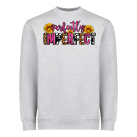 Heather Grey perfectly imperfect Heavyweight Sweatshirt - AdoDesignShop