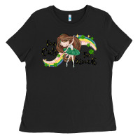 Black St. Patrick' Too cute to pinch Ladies Tee - CowGirlArtShop