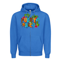 True Royal puerto rico Zipper Hoodie - AdoDesignShop