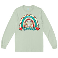 Matcha Baseball Rainbow Long Sleeve Tee - RanaPortraitStore