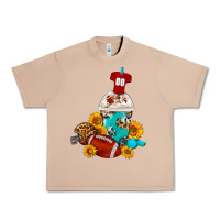Burro Football Frappe Coffee Urban Heavy Tee - FaDigitalArtStudio