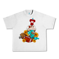 Lunar Rock Football Frappe Coffee Urban Heavy Tee - FaDigitalArtStudio