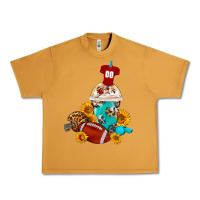 Peanut Butter Football Frappe Coffee Urban Heavy Tee - FaDigitalArtStudio