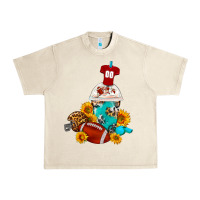 Sandshell Football Frappe Coffee Urban Heavy Tee - FaDigitalArtStudio