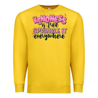 Lemon kindness is free sprinkle it everywhere Premium Sweatshirt - JahusDesignShop