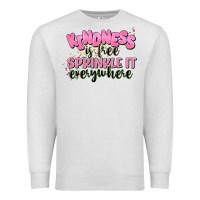 Oatmeal Heather kindness is free sprinkle it everywhere Premium Sweatshirt - JahusDesignShop