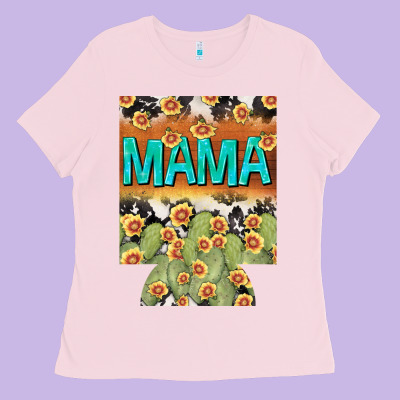 Western Mama Can Cooler Mother's Day Ladies Tee Designed By Howdyjamesfarm