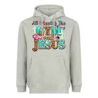 Moon Dust all i need is the gym and jesus Heavyweight Hoodie - JahusDesignShop