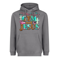 Storm all i need is the gym and jesus Heavyweight Hoodie - JahusDesignShop