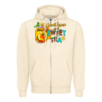 Sunshine And Sweet Tea Zipper Hoodie | Teevron