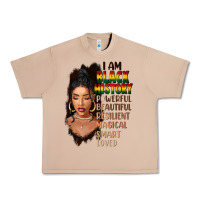 Burro I am black history black girl Urban Heavy Tee - FaDigitalArtStudio