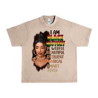 French Oak I am black history black girl Urban Heavy Tee - FaDigitalArtStudio
