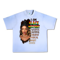 Grape Ice I am black history black girl Urban Heavy Tee - FaDigitalArtStudio