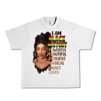 Lunar Rock I am black history black girl Urban Heavy Tee - FaDigitalArtStudio