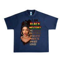 I Am Black History Black Girl Urban Heavy Tee | Teevron