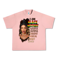 Salmon I am black history black girl Urban Heavy Tee - FaDigitalArtStudio