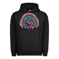 Pigment Black leopard cowhide nurse rainbow Urban Hoodie - JahusDesignShop