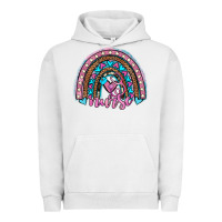 Pigment Lunar Rock leopard cowhide nurse rainbow Urban Hoodie - JahusDesignShop