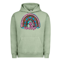 Pigment Oil Green leopard cowhide nurse rainbow Urban Hoodie - JahusDesignShop