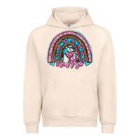 Sandshell leopard cowhide nurse rainbow Urban Hoodie - JahusDesignShop
