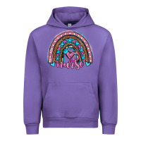 Tulip leopard cowhide nurse rainbow Urban Hoodie - JahusDesignShop