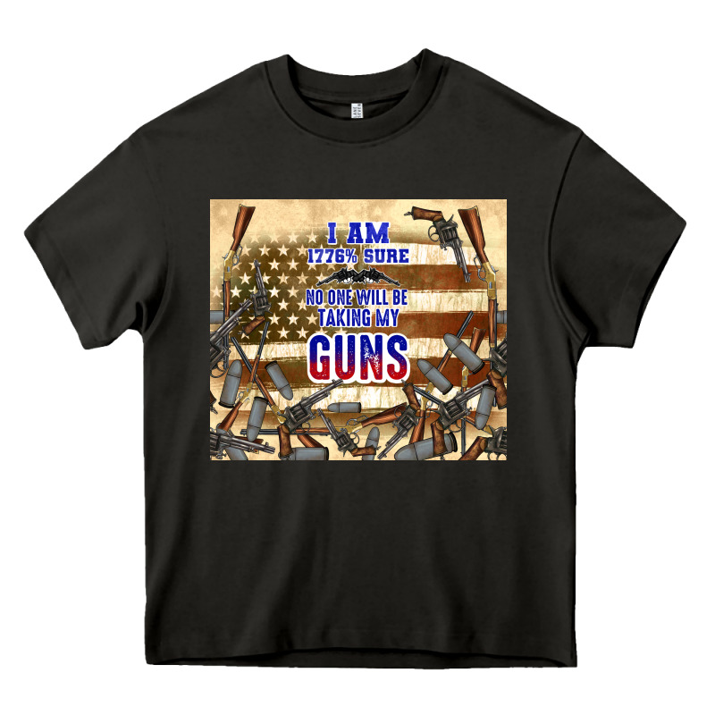 No One Will Be Taking My Guns Heavy Core Tee by TumblerDesignByShophia | Teevron