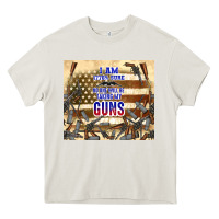 Cream no one will be taking my guns Heavy Core Tee - TumblerDesignByShophia