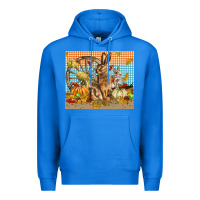 True Royal fall rabbit  mousepad Premium Hoodie - LillyAllenDesigns