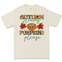 Bone autumn leaves and pumpkins please Premium Tee - CowGirlArtShop