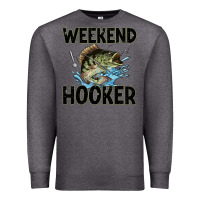 Charcoal Heather weekend hooker Premium Sweatshirt - JahusDesignShop