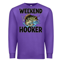 Purple weekend hooker Premium Sweatshirt - JahusDesignShop