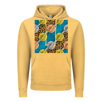 Vintage Mustard american football medal with leopard Vintage Hoodie - BundleAndBundleShop